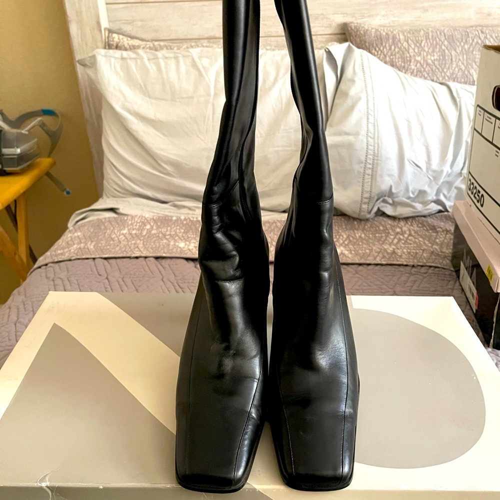 Heeled boots.